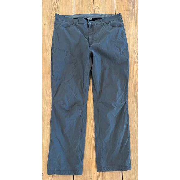 Eddie Bauer Men’s Fleece Lined Tech Pants 40x32 Gray - Picture 1 of 5
